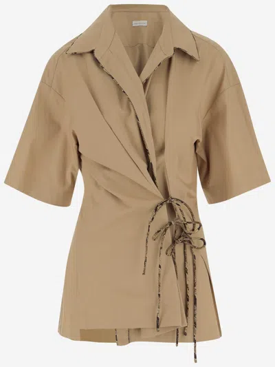 DRIES VAN NOTEN COTTON SHIRT