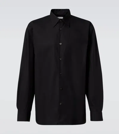 Dries Van Noten Cotton Shirt In Black