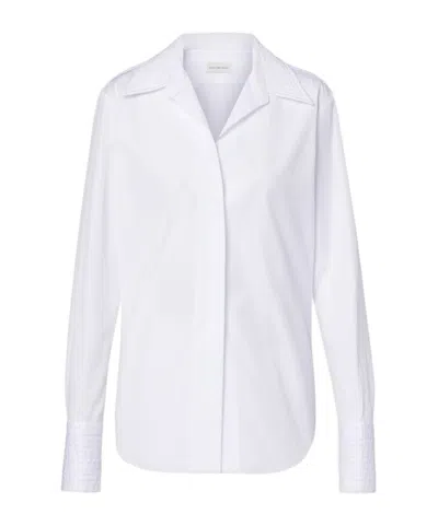 Dries Van Noten Cotton Shirt In White