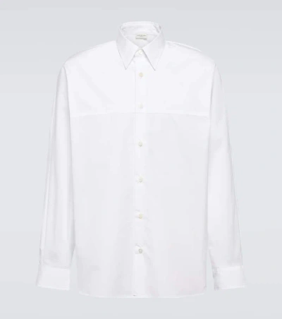 Dries Van Noten Cotton Shirt In White