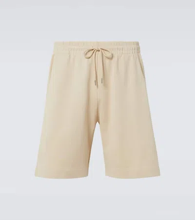 Dries Van Noten Cotton Shorts In Beige