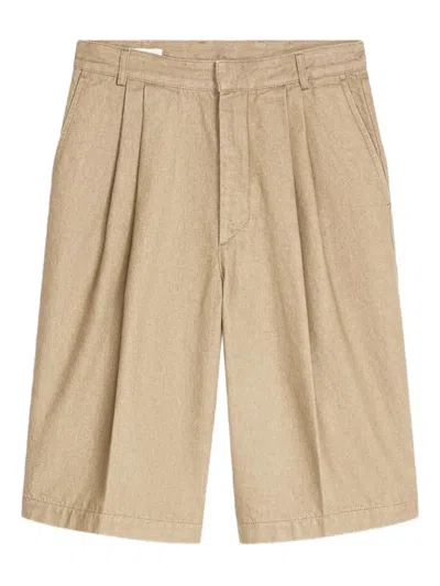 Dries Van Noten Cotton Shorts In Multi