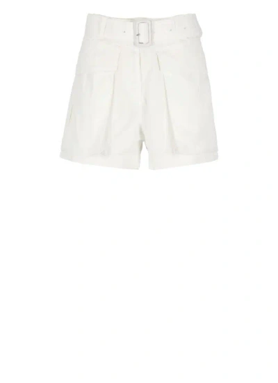 Dries Van Noten Cotton Shorts In White