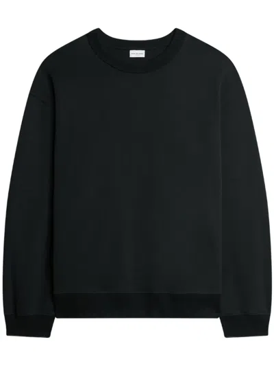 Dries Van Noten Cotton Sweatshirt In Black