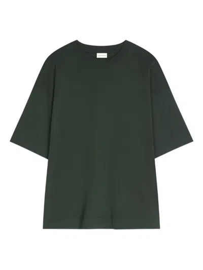 Dries Van Noten Cotton T-shirt In Green