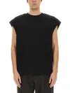 Dries Van Noten Cropped Sleeveless Sweater In Black
