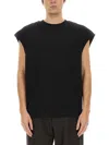 Dries Van Noten Cropped Sleeveless Sweater In Black
