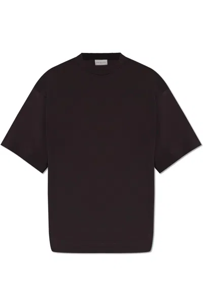 Dries Van Noten Cotton T-shirt In Black