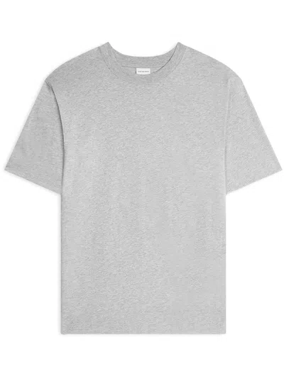 Dries Van Noten Cotton T-shirt In Grey