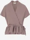 Dries Van Noten Cotton T-shirt In Smoke