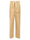 Dries Van Noten Cotton Trousers With Elastic Waistband And Pockets