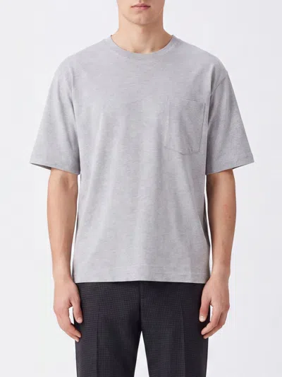 Dries Van Noten Cotton T-shirt In Gray