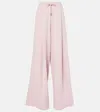 Dries Van Noten Porter Wide-leg Pants In Pink