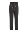 Dries Van Noten Men Brown Cotton Canvas Straight-leg Trousers In Brown