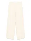Dries Van Noten High Waist Pleated Front Wide-leg Trousers In Pink