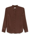 Dries Van Noten 9164 W.w.shirt Chowy In Brown