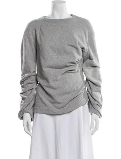 Pre-owned Dries Van Noten Crew Neck Long Sleeve Sweatshirt