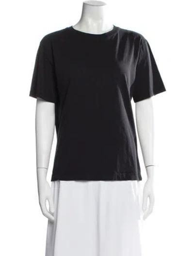 Pre-owned Dries Van Noten Crew Neck Short Sleeve T-shirt In Black