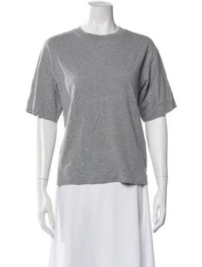 Pre-owned Dries Van Noten Crew Neck Short Sleeve T-shirt In Gray