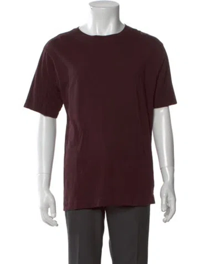 Pre-owned Dries Van Noten Crew Neck Short Sleeve T-shirt In Purple