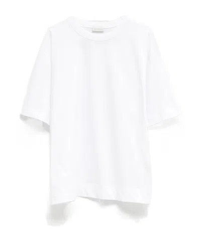 Dries Van Noten Crew Neck Short-sleeved T-shirt In White