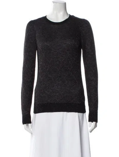 Pre-owned Dries Van Noten Crew Neck Sweater In Gray