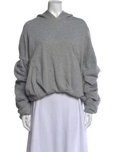 Pre-owned Dries Van Noten Crew Neck Sweater In Grey