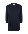 Shop Dries Van Noten Crew Neck T-shirt In Navy Blue