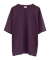 Dries Van Noten Crew Neck T-shirt In Purple