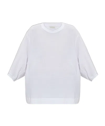 Dries Van Noten Crew Neck T-shirt In White
