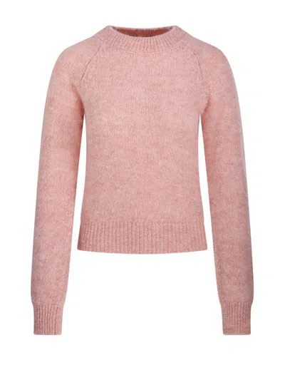 Dries Van Noten Light Pink Crew Neck Sweater