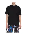 Dries Van Noten Oversized Black Cotton T-shirt In Black