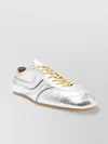 Dries Van Noten Crinkled Leather Low-top Sneakers