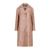 Dries Van Noten Ricca Double Breasted Jacket For Women In Pink