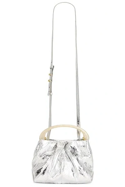 Dries Van Noten Crisp Bag In Silver
