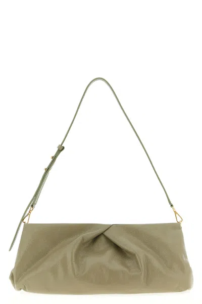 Dries Van Noten 'crisp' Big Clutch In Green