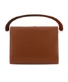 Dries Van Noten Caramel Leather Handbag In Brown
