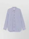 Dries Van Noten Croomd Shirt In Blue