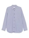 Dries Van Noten Croomd Shirt In Blue