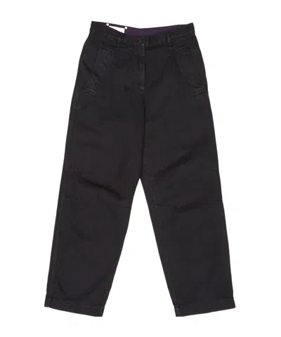 Dries Van Noten Cropped Trousers In Blue