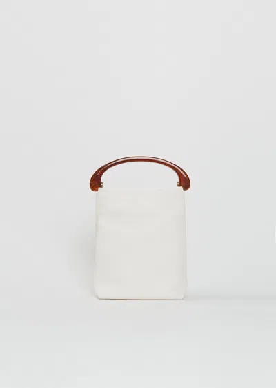 Dries Van Noten Crossbody Crisp Bag In White