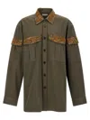 Dries Van Noten Crowsey B Gd Em 1473mw.shirt In Green