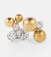 Dries Van Noten Crystal-embellished Ring In Silver