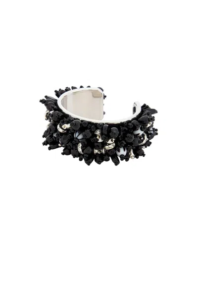 Dries Van Noten Cuff Bracelet In Black