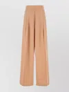 Dries Van Noten Women Salmon Cupro Blend Pila Wide-leg Pant
