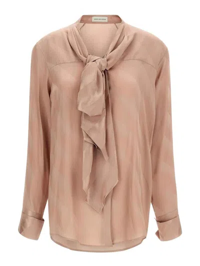 DRIES VAN NOTEN CAMISA - ROSADO