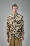 Dries Van Noten Curles M.w. Shirt In Neutral