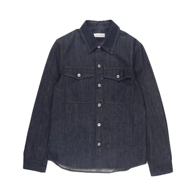 Pre-owned Dries Van Noten Cyril Denim Shirt 'indigo' | Blue | Men's Size 48