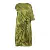Dries Van Noten Dalant Silk Asymmetrical Dress