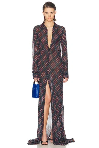Dries Van Noten Dalima Dress In Brown